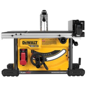DEWALT FLEXVOLT 60-Volt MAX Cordless Brushless 8-1/4 in. Table Saw Kit (Tool-Only)