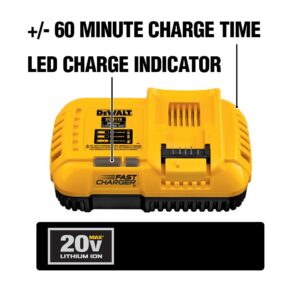 DEWALT FLEXVOLT 60-Volt MAX Cordless Brushless 8-1/4 in. Table Saw Kit with (3) FLEXVOLT 6.0Ah Batteries