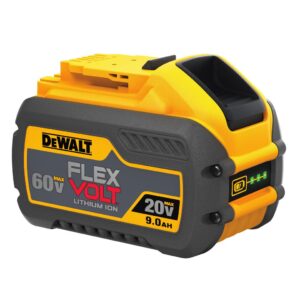 DEWALT FLEXVOLT 60-Volt MAX Cordless Brushless 8-1/4 in. Table Saw Kit, (1) FLEXVOLT 6.0Ah & (1) FLEXVOLT 9.0Ah Battery