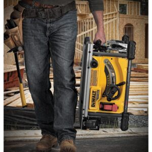 DEWALT FLEXVOLT 60-Volt MAX Cordless Brushless 8-1/4 in. Table Saw Kit, (1) FLEXVOLT 6.0Ah & (1) FLEXVOLT 9.0Ah Battery