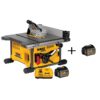 DEWALT FLEXVOLT 60-Volt MAX Cordless Brushless 8-1/4 in. Table Saw Kit with (2) FLEXVOLT 6.0Ah Batteries