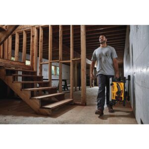 DEWALT 15 Amp Corded 8-1/4 in. Compact Jobsite Tablesaw with Bonus Compact Table Saw Stand
