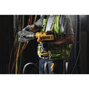 DEWALT 20-Volt MAX Cordless Dieless Cable Crimping Tool with (2) 20-Volt 4.0Ah Batteries, Charger & Case