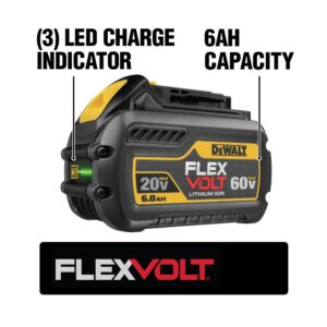 DEWALT FLEXVOLT 60-Volt MAX Cordless Brushless 1/2 in. Mixer/Drill with (1) FLEXVOLT 9.0Ah & (1) FLEXVOLT 6.0Ah Battery