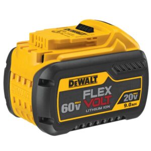 DEWALT FLEXVOLT 60-Volt MAX Cordless Brushless 1/2 in. Mixer/Drill with (1) FLEXVOLT 9.0Ah & (1) FLEXVOLT 6.0Ah Battery