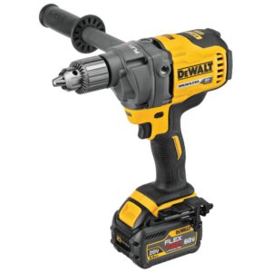 DEWALT FLEXVOLT 60-Volt MAX Cordless Brushless 1/2 in. Mixer/Drill with (1) FLEXVOLT 9.0Ah & (1) FLEXVOLT 6.0Ah Battery