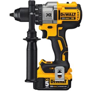 DEWALT 20-Volt MAX XR Cordless Brushless 3-Speed 1/2 in. Drill/Driver with (2) 20-Volt 5.0Ah Batteries & Charger