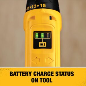 DEWALT 8-Volt MAX Cordless Gyroscopic Screwdriver with Adjustable Handle, (1) 1.0Ah Battery, Charger & Bag