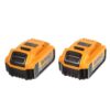 DEWALT 20-Volt MAX XR Premium Lithium-Ion 4.0Ah Battery Pack (2-Pack)