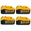 DEWALT 20-Volt MAX XR Premium Lithium-Ion 5.0Ah Battery Pack (4-Pack)