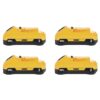 DEWALT 20-Volt MAX Compact Lithium-Ion 3.0Ah Battery Pack (4-Pack)