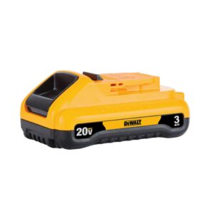 DEWALT 20-Volt MAX Lithium-Ion 3.0 Ah Compact Battery with (1) 20-V Battery 5.0 Ah