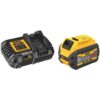 DEWALT FLEXVOLT 20-Volt/60-Volt MAX Lithium-Ion 6.0Ah Battery Pack with 6 Amp Output Charger