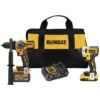 DEWALT 20-Volt MAX Cordless Brushless Hammer Drill/Driver Combo Kit with FLEXVOLT ADVANTAGE (2-Tool)