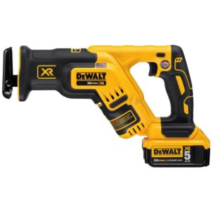 DEWALT 20-Volt MAX XR Cordless Brushless Drill/Reciprocating Saw Combo Kit (2-Tool) with (2) 20-Volt 5.0Ah Batteries & Charger