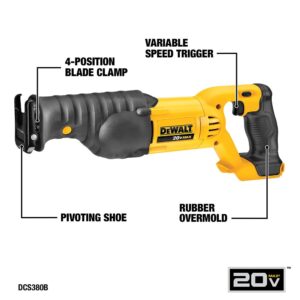 DEWALT 20-Volt MAX Cordless Combo Kit (6-Tool) with (1) 20-Volt 4.0Ah Battery, (1) 20-Volt 2.0Ah Battery & (1) 5.0Ah Battery
