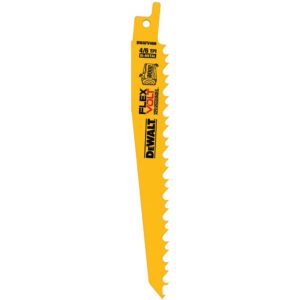 DEWALT FLEXVOLT Bi-Metal Reciprocating Saw Blade Set with 10-Compartment Deep Pro Small Parts Organizers (8-Piece)