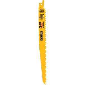 DEWALT FLEXVOLT Bi-Metal Reciprocating Saw Blade Set with 10-Compartment Deep Pro Small Parts Organizers (8-Piece)