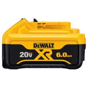 DEWALT 20-Volt MAX Cordless Compact Reciprocating Saw with (1) 20-Volt Battery 5.0Ah & (1) 20-Volt Battery 6.0Ah