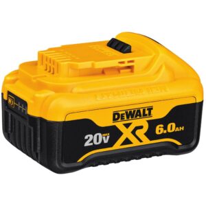 DEWALT 20-Volt MAX Cordless Compact Reciprocating Saw with (1) 20-Volt Battery 5.0Ah & (1) 20-Volt Battery 6.0Ah