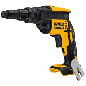 DEWALT 20-Volt MAX XR Cordless Brushless Drywall Screw Gun with Versa-Clutch Adjustable Torque with (2) 20-Volt 4.0Ah Batteries