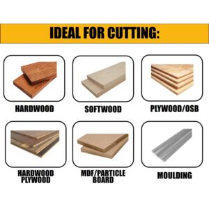 DEWALT 20 Series 12 in. 60T Fine Finish Saw Blade