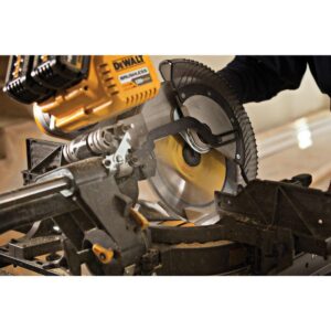 DEWALT FLEXVOLT 12 in. 60-Teeth Carbide-Tipped Miter Saw Blade