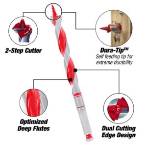 DIABLO High Speed Steel Auger Bit Set (3-Piece)