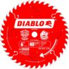 DIABLO 6 in. x 40-Tooth Finish Saw Blade for Saw Boss