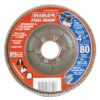 DIABLO 4-1/2 in. 80-Grit Steel Demon Grinding and Polishing Flap Disc with Type 29 Conical Design