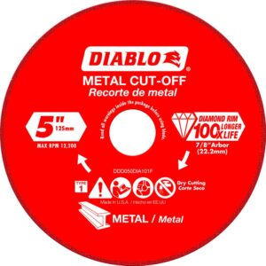 DIABLO 5 in. Diamond Wheel for Metal Cutting