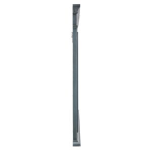 Home Decorators Collection 60 in. W x 32 in. H Framed Rectangular Bathroom Vanity Mirror in Distressed Blue Fog