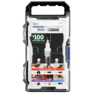 Dremel Multi-Max Oscillating Tool Universal Accessory Set for Wood Metal and Drywall (10-Accessories)