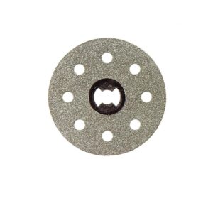 Dremel EZ Lock Rotary Tool Mandrel Plus EZ Lock 1-1/2 in. Rotary Tool Diamond Tile Cutting Wheel for Tile and Ceramic Materials