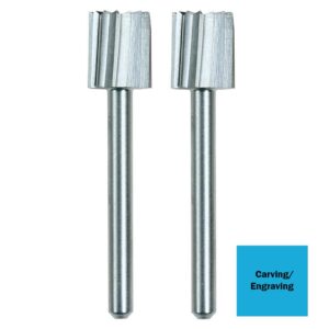 Dremel 5/16 in. Rotary Tool Oval-Shaped High Speed Accessory for Wood, Plastic and Soft Metals (2-Pack)