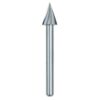 Dremel 1/4 in. Rotary Tool Pointed Triangle-Shaped High Speed Accessory for Wood, Plastic and Soft Metals (2-Pack)