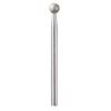 Dremel 11/64 in. Rotary Accessory Diamond Wheel Ball Point for Wood, Ceramic, Glass, Hardened Steel + Semi-Precious Stones