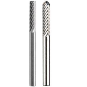 Dremel 1/8 in. Rotary Tool Rectangle-Shaped & Spear-Shaped Tungsten Carbide for Steel,Stainless Steel,Iron,Ceramics & Hard Wood