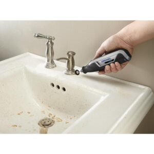 Dremel Lite 7760 4-Volt Variable Speed Lithium Ion Cordless Rotary Tool Kit with 10 Accessories