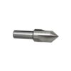Drill America 1 in. 90-Degree High Speed Steel Countersink Bit with 3 Flutes