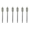 Drill America Carbon Steel Spade Drill Bit Set (6-Pieces)