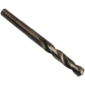 Drill America m42 Cobalt Reduced Shank Drill Bit Set in Metal Case (8-Piece)