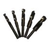 Drill America 9/16 in. - 1 in. Cobalt Reduced Shank Drill Bit Set (5-Piece)