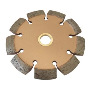 EDiamondTools 4 in. Crack Chaser Blade for Concrete and Asphalt Repair 3/8 in. W x 7/8 in. to 5/8 in. Arbor