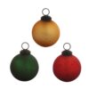 Evergreen 2-1/2 in. Round Holiday Classic Christmas Ornaments (12-Pack)