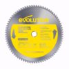 Evolution Power Tools 12 in. 80-Teeth Stainless-Steel Cutting Saw Blade