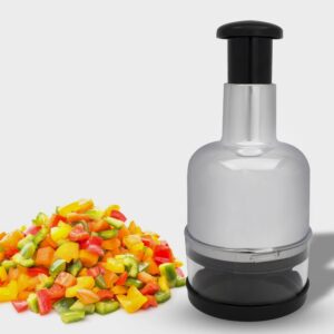 ExcelSteel Jumbo Chrome Vegetable Chopper