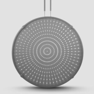 ExcelSteel 13 in. Gray Silicone Splatter Screen with Non-Slip Grip