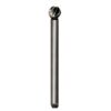 Foredom 3/16 in. Sphere High Speed Steel Fluted Bur with 1/8 in. Dia Shank