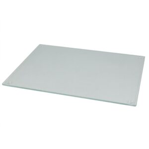 Home Basics Frosted Glass Cutting Board